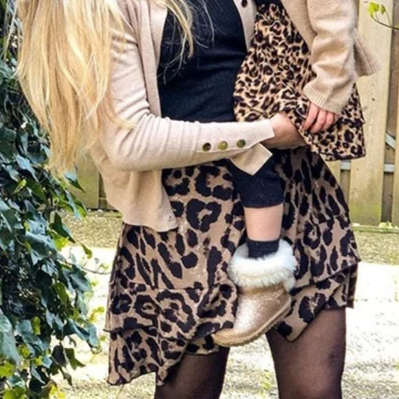 Contemporary All over leopard Print Ruffled mini S - Picture 7 of 7